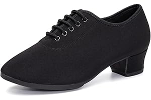 AOQUNFS Tanzschuhe Damen Latein Schnüren Geschlossene Salsa Tango Moderne Jazz Ballsaal Leistung Schuhe Trainingsschuhe,NJB