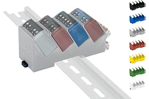 SHELLY HUTSCHIENENHALTER PW3D Hutschienenhalter/Adapter "Quadro" für Shelly-MINI DIN Rail bracket (35mm) (Grau (Prime))