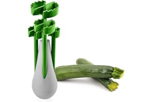 Betty Bossi Veggie Drill Desagüe de Frutas y Verduras, Gris, Transparente, Naranja, L 14,5 × l 5,9 cm