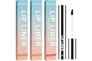 CIUWESA 3 Colori Matite Contorno Labbra,Impermeabile Bellezza Trucco Kit Lipgloss Liptints Per Le Donne Matita Rossetto Lifter Regali