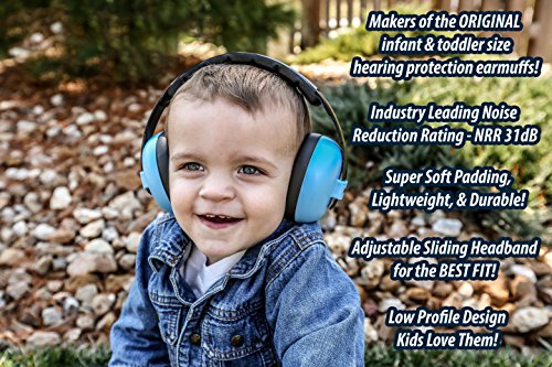 BabyBanz GBB034 Baby-Gehörschutz, 0-2 Jahre, mit extra weichem Kopfbügel, GEO - 3