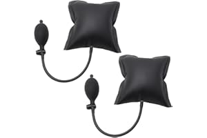 Winbag, CTRICALVER Air Wedge Bag Pump 2Pcs, Inflatable Lifting Cushion, Black Loadbearing 200kg Winbag Inflatable Air Wedge for Home Door Window Installation Auto Repair Fixing of electrical equipment