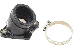 GOOFIT d'adaptateur de Joint d'air de Tuyau de collecteur d'admission de Moto Remplacement pour GY6 LC200 200cc-250cc cyclomoteur vélo de Poche vélo de saleté ATV Scooter