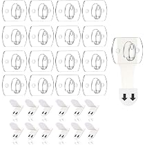 40 Stück Mini-Haken Selbstklebend - Durchsichtige Clips Für Lichterketten & Deko (Innen/Außen)