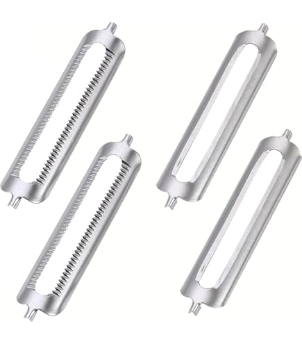 Confezione da 2 lame di ricambio per trimmer Manspot, lame di ricambio in ceramica igienica, compatibili con trimmer corpo Manspot, nero