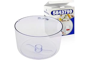 Tapa Picadora con Código Original 5843799 para Moulinex La Moulinette D56 R68 AD56 AD564 AD5647 TR68 AR68 AR684 AR6845 A10D03 TMA013 - Garantía de 10 Años - MONTERAL