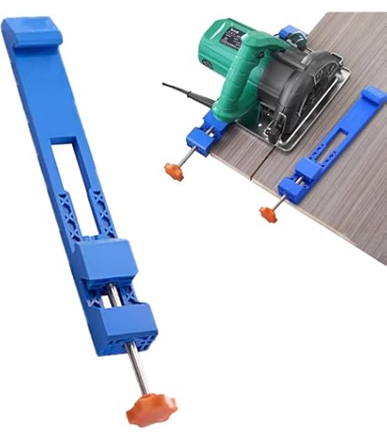 thumbnail image 2 of Adjustable Circular Saw Guide - Precision Cutting Clamp For Woodworking & Marble Cutting 2 of 11