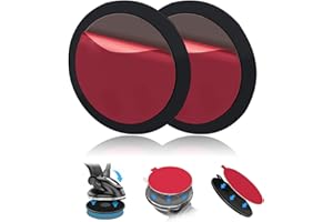 QTTVBTNA 2 Set Selbstklebende Armaturenbrett Montageplatte, für Saugnapf Basis Adhesive Dashboard Pad Montagescheibe für Garmin Tomtom Navigationsgeräte Dash Cam Windschutzscheibe Kamera Halter