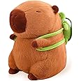 Capybara – Peluche Capybara Sans Chaîne, Modèle Tortue À Dos, Chaîne Ordinaire Jouets En Peluche Poupée En Peluche 15,75 Pouces - Jeux - Jouets
