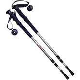 Evolite Ultralite Titanium Antishock Trekking Batonu, Standart, Standart