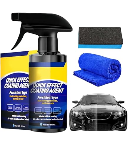 Soparmi 3-in-1 Quick Effect Coating Agent – Kratzer Reparieren, Polieren & Schützen In Einem Schritt – 120 Ml Sprühflasche