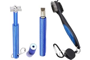 VIPMOON Cepillo Limpiador de Bolas de Golf 3PCS