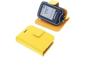 foto-kontor Sac pour Livre de Protection Compatible avec Abbott Freestyle Libre 1 Book Style Jaune Etui