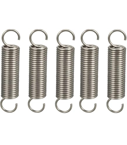 Kit 60 Ressorts Traction - Acier Inoxydable 5 Tailles 1-6cm Extérieur 6.4mm