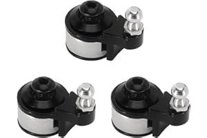 INJORA RC Servo Arm 3pcs RC Servo Horn 25T RC servo Braccio per 1:10 RC Crawler Traxxas TRX4 TRX6 (Nero)