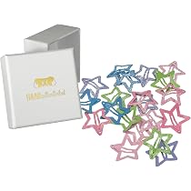 Haarspangen-Set Für Mädchen – 12 Stück In Stern, Herz, Dreieck, Pastellfarben, Je Ca. 3,5 Cm