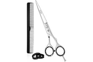 OCBA Professional 6" Hairdressing Scissor Sharp Hair Cutting Scissors for Barbers Hairdressers & Stylists Beard & Haircut Scissors for Men & Women (Classic Scissor)