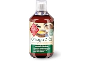 ChronoBalance® 500 ml d'huile oméga-3 pour chien - Complément alimentaire naturel - Nourrit la peau et le pelage - Soutient le système immunitaire