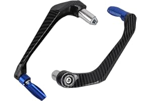 KIMISS Protector de manillar de motocicleta-protector manillar z750-Duokon Universal 7/8 '' 22 mm CNC Aluminio Manillar Freno Palanca de embrague Protector de mano para motocicleta, Moto, Scooters