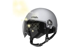 FUKAMOU Casco Bici Uomo - Casco Bici Donna Caschi Bici Casco Per Adulti Casco casco monopattino elettrico adulti Monopattino Casco Ciclismo Uomo Città Strada Casco Bicicletta, 54-62cm