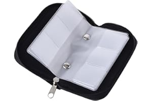 Demarkt Speicherkarten Aufbewahrung Tasche Schutzhüllen mit Reißverschluss 22 Schlitze für SD CF Micro SD Karten