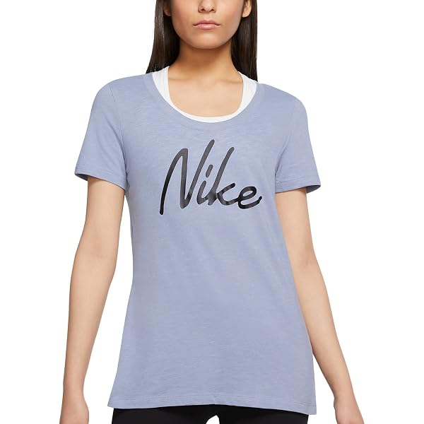 Columbia Women's Leave No Trace Outdoor Elements T-Shirt - Soft Violet, 60% Cotton, Scoop Neck