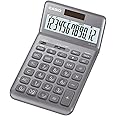 Casio JW-200SC-GY Premium & Stylish Calculator (Grey)