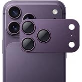 Coverzone iPhone 18 Pro ile uyumlu Kamera Lens Koruma hsnx1 | Temperli Cam Kamera Ekran Koruyucu Aksesuar Burgonya
