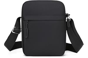 Aucuu Sac Bandoulière Hommes, Sac de Poitrine Homme, Sac à Bandoulière Étanche, Sacoche Homme Bandouliere, Shoulder Bag Grande Capacité pour Usage Quotidien Voyage Randonnée et Sports