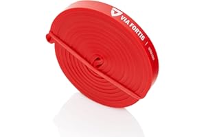 ‎VIA FORTIS VIA FORTIS Premium Resistance Bands + Übungsanleitung und Tasche - Widerstandsbänder/Klimmzugband und Klimmzughilfe/Fitnessband/Trainings-Bänder für Fitness & Krafttraining