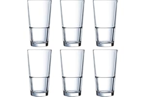 Arcoroc ARC H7764 - Set di 6 bicchieri da long drink, 290 ml, in vetro trasparente