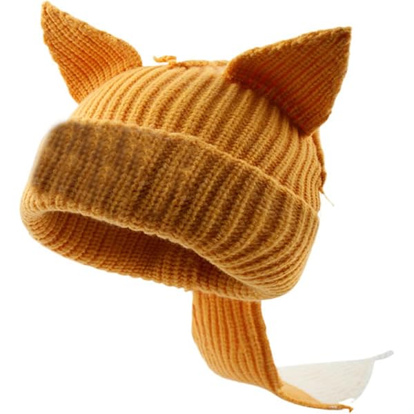 Tierhut Mit Beweglichen Ohren – Plüsch-Mütze Für Frauen/Mädchen (Leopard, One Size)