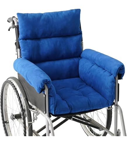 Coussin Anti-Escarres Mémoire De Forme – Pour Fauteuil Roulant, Bureau, Voiture (Double Housse Lavable) - 6