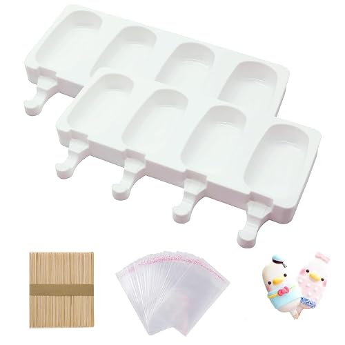 Eis-am-Stiel- & Cake-Pop-Formen Silikon, 2er