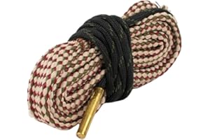 Rifle Doc Lauf-Reinigungsschnur 1x Bürste Gewehre/Flinten, Bore-Snake, Laufreinigung alle Kaliber 17-223-5,56mm-243-6mm-264-6,5mm-270-7mm-7,62mm-308-30-06-8mm-9mm-9,3mm-338-458-12GA-16GA-20GA