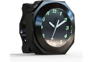 CHENBOOW Chenbow Horloge Moto Étanche IPX7, Montre Vélo, Cadran Quartz pour Guidons 22-28 mm