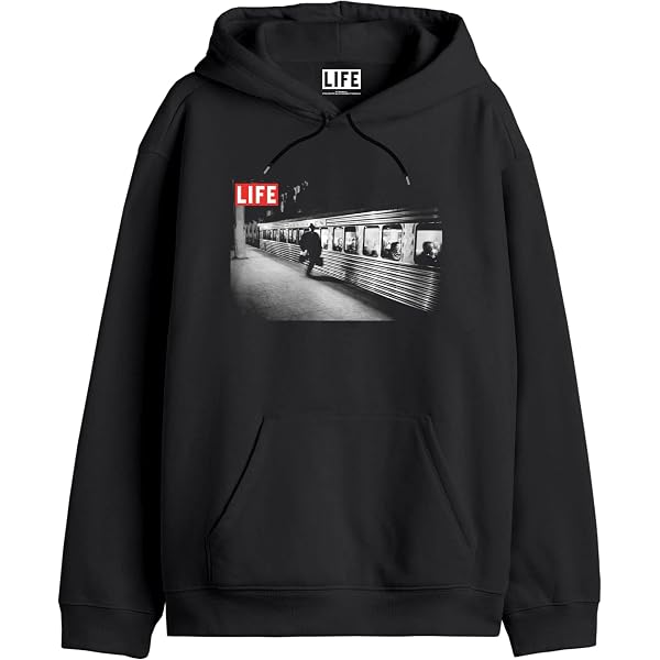 Jurassic Park Kapuzenpullover Herren – Offizielles Merchandise Mit Logo, Schwarz, Größe L