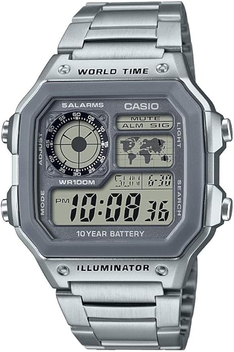 Buy casio world time ae1200whd Shop