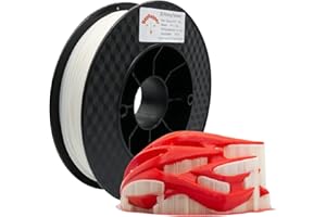 Reprapper PVA Filament Reprapper 1.75mm for 3D Printer, Water Soluble Filament Used as Support Material, 0.5kg Natural Color