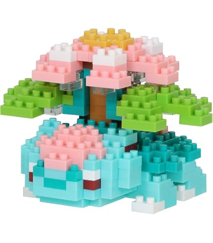 Japan Nano Blocks - Nano block Pokemon Venusaur NBPM-018 *AF27