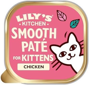 Lily's Kitchen Cibo Umido per Gattino 19er Vaschette (19 x 85g) - Pollo