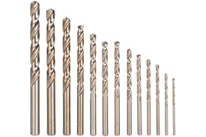 DAW21ONLINESHOP Edelstahlbohrer - HSSE - Co5 DIN 338 - Metallbohrer - Kobaltbohrer 1-13 mm 5 mm 5 Stück