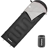 KingCamp Sac de Couchage Adulte et Enfant Sac de Couchage Compact Ultra Leger 3 Saisons Connectable pour Double Duvet Grand F
