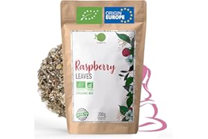 ORIGEENS Organic Raspberry Leaf Tea 200g | Organic Red Raspberry Leaf Tea Pregnancy, Feeding, Menstruations | Origin Europe