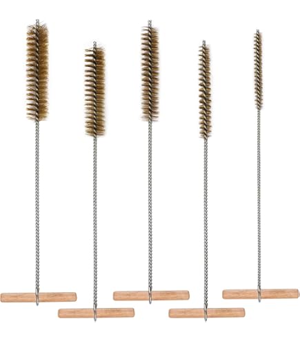 2 Spazzole Per Radiatori – 1 In Microfibra (110 Cm) E 1 In Nylon (75 Cm), Asta Flessibile In Acciaio, Per Pulizia Senza Graffi
