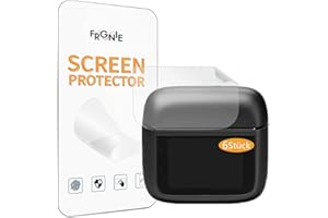 Frgnie 6 sztuk folii ochronnej, kompatybilnych z wyświetlaczem słuchawkowym JBL Tour Pro 3, HD bez pęcherzyków powietrza folia ochronna na wyświetlacz do inteligentnej ładowarki