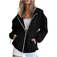 Générique Sweat-Shirt Femme Sweat à Capuche Hoodies Chaud Zippé à Manche Longue Veste Pullover Sweat Décontracté Casual Oversize Sweatshirt Sport Fitness Outdoor Street Fashion (Pink, XXL