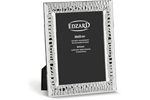 Edzard portafoto Gubbio per foto 20x25 cm, argento pregiato placcato, antiossidante
