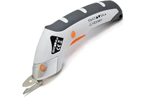 Batavia Cordless Cutter - 3.6V Lithium Battery Power Scissors/Shears for Upholstery Leather Wallpaper
