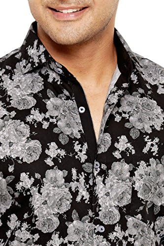 JAMES MAYFAIR Men's Slim Fit Classic Long Sleeve Casual Shirt